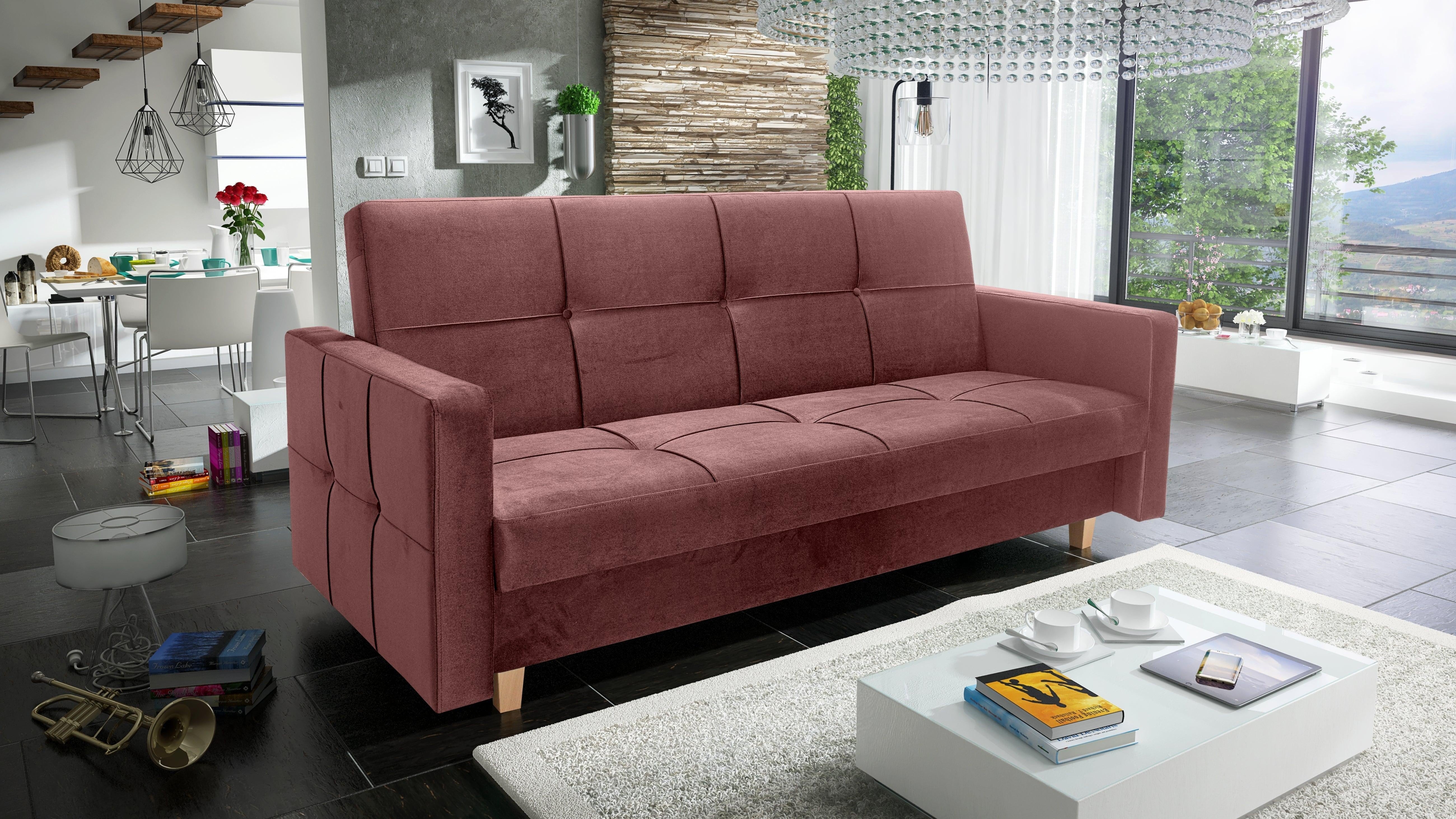 SOFA BED COSMO 210cm CHOICE OF COLOR