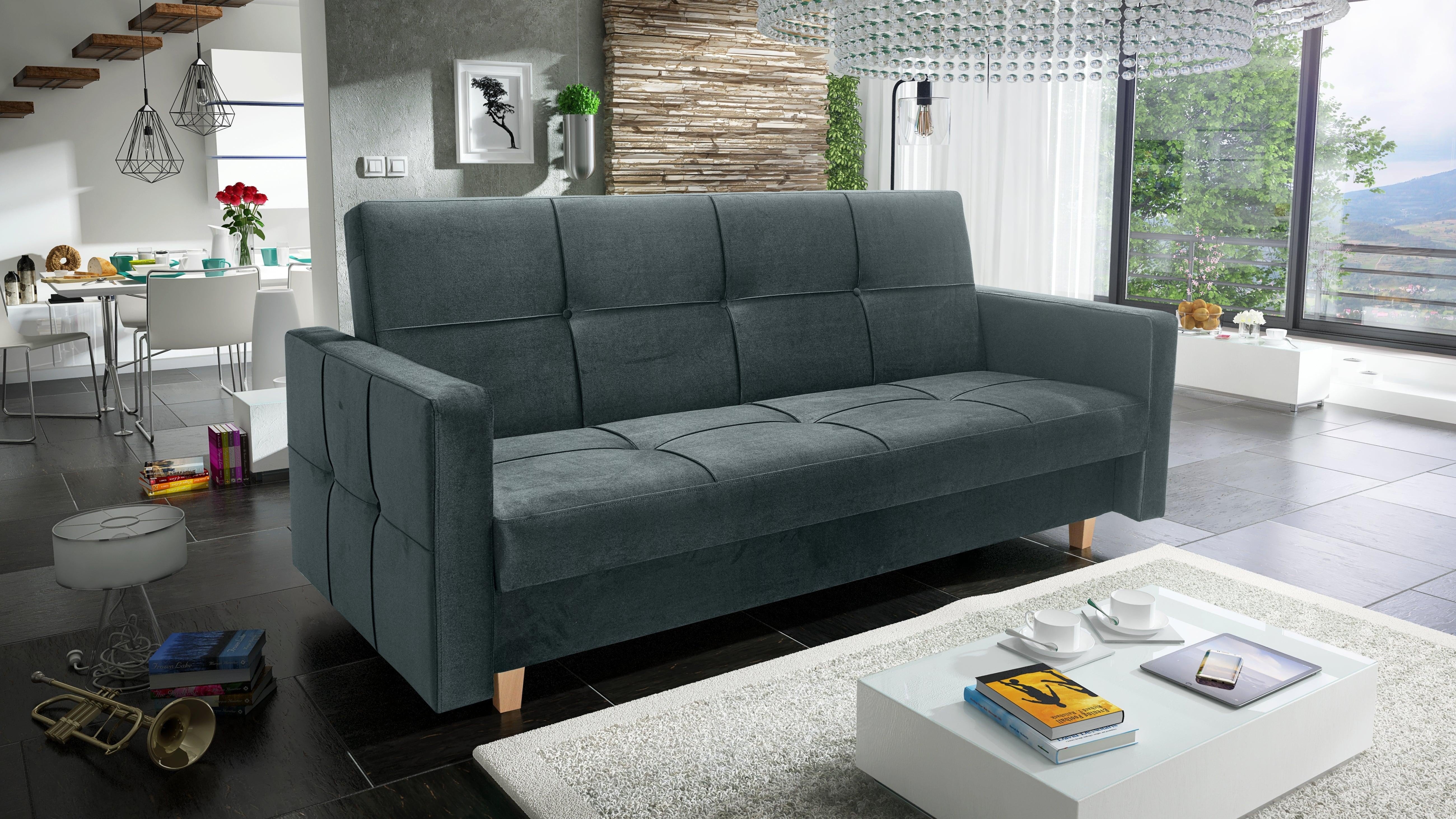 SOFA BED COSMO 210cm CHOICE OF COLOR