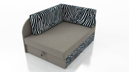 CORNER SOFA BED KUBUS Children room CHOICE OF COLORS